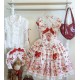 Antique Doll Strawberry Cake Bouquet Blouse JSK and OP(Reservation/3 Colours/Full Payment Without Shipping)